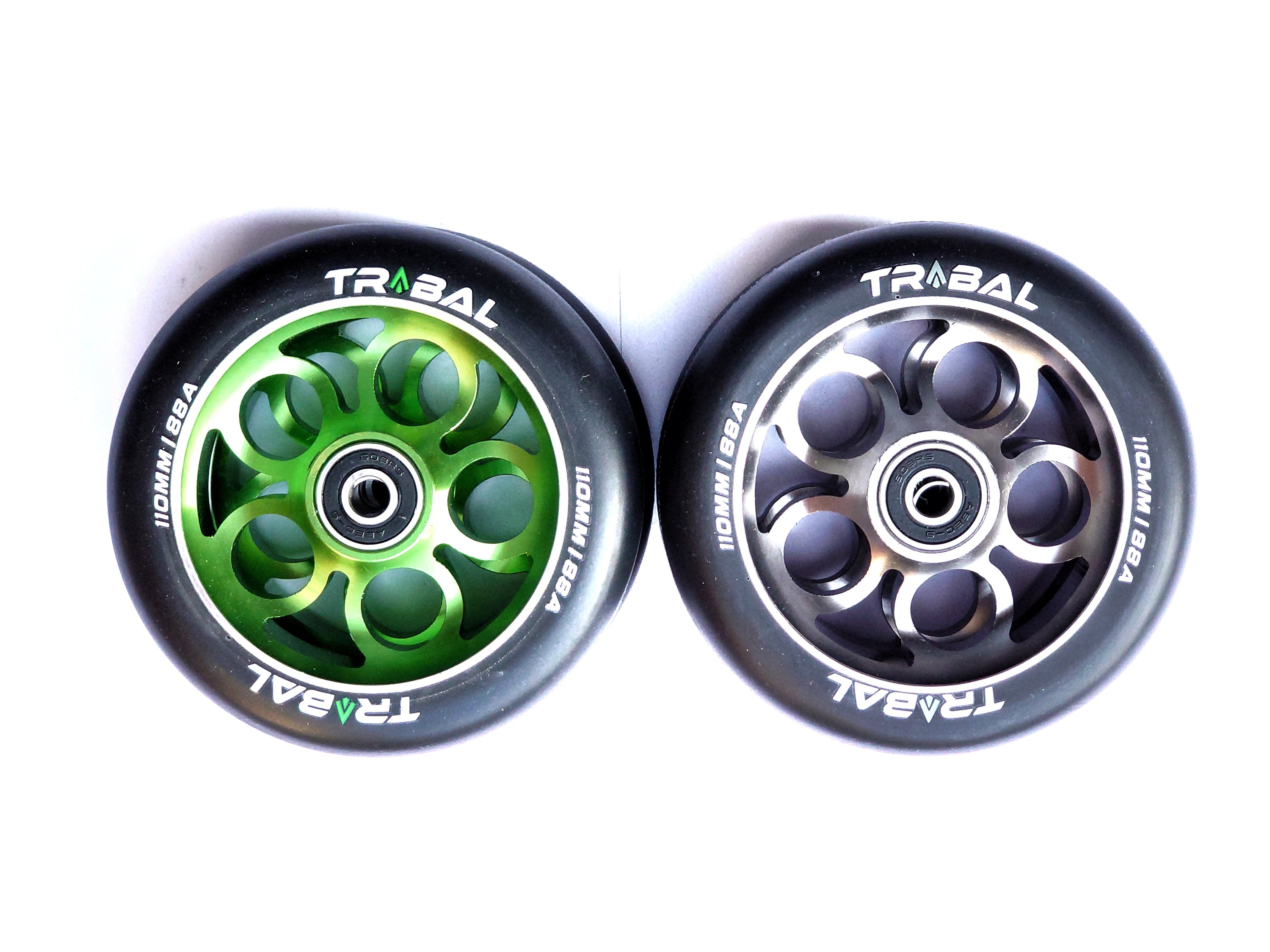 Tribal Alloy 110mm Scooter Wheels (Pair)
