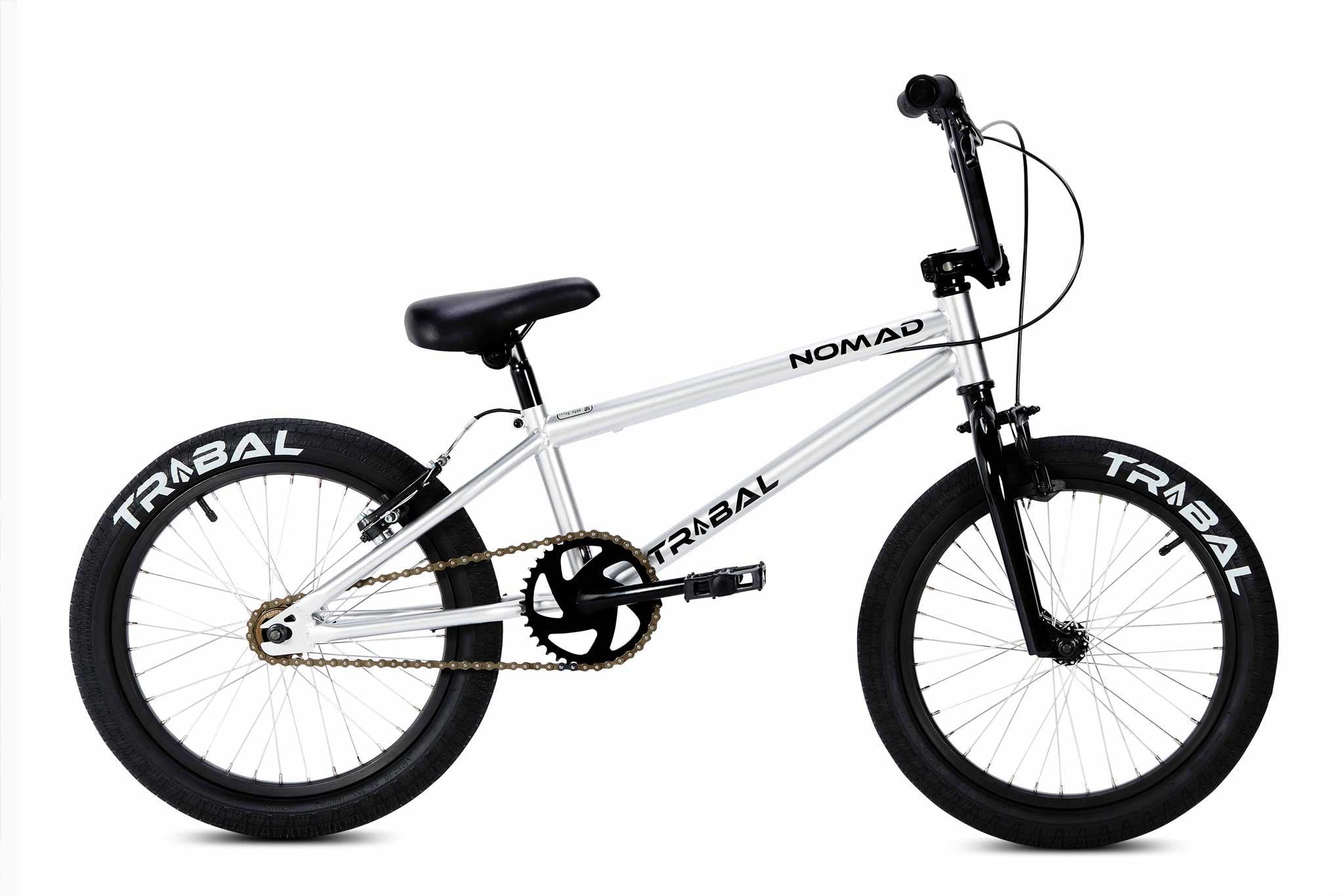 Tribal Nomad 18" BMX Bike - Silver