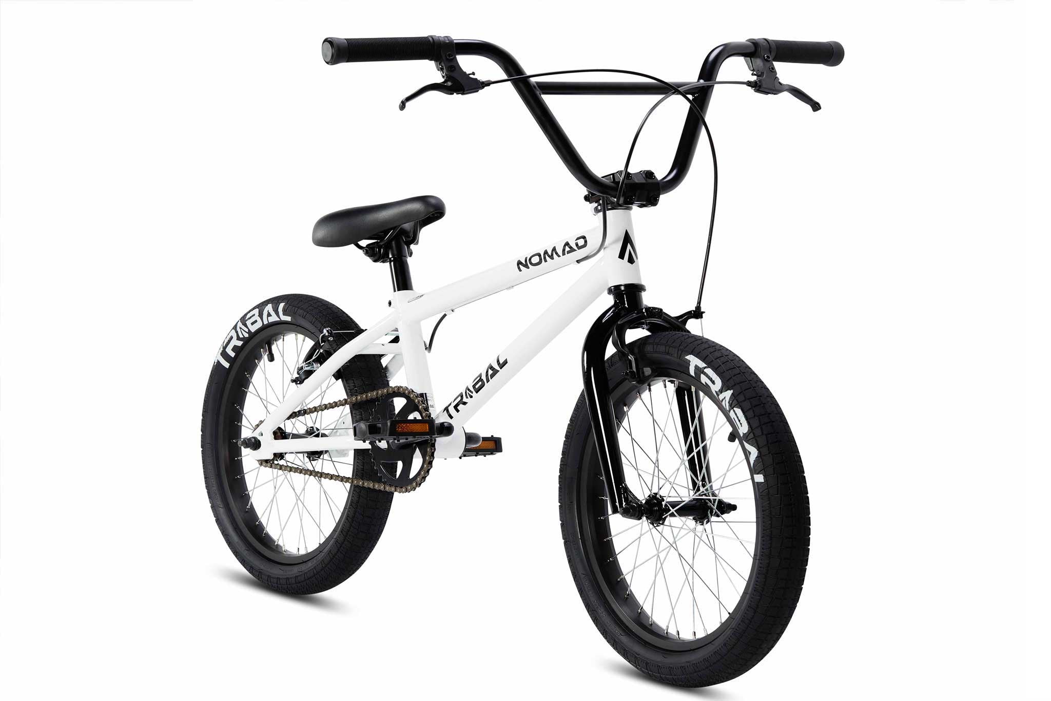 Tribal Nomad 18" BMX Bike - White