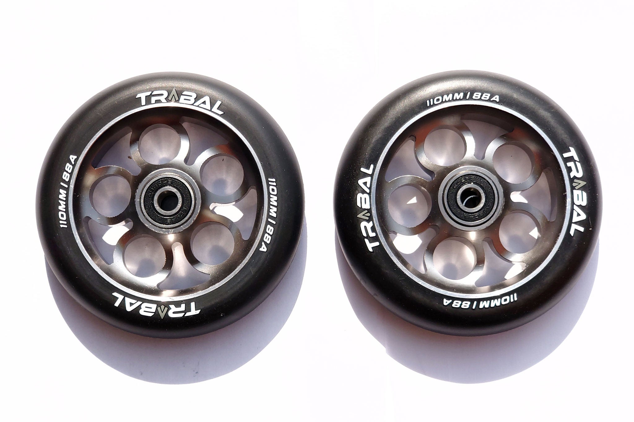 Tribal Alloy 110mm Scooter Wheels (Pair)