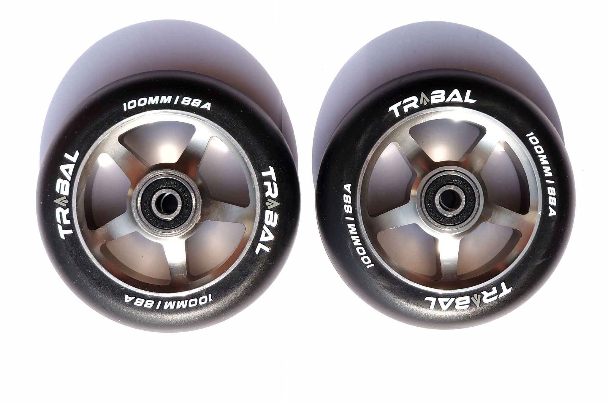 Tribal Alloy 100mm Scooter Wheels (Pair)