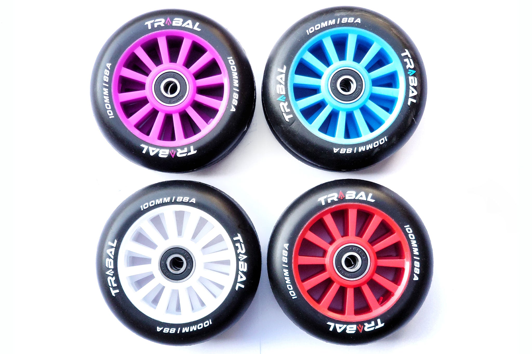 Tribal Plastic Scooter Wheels (Pair)